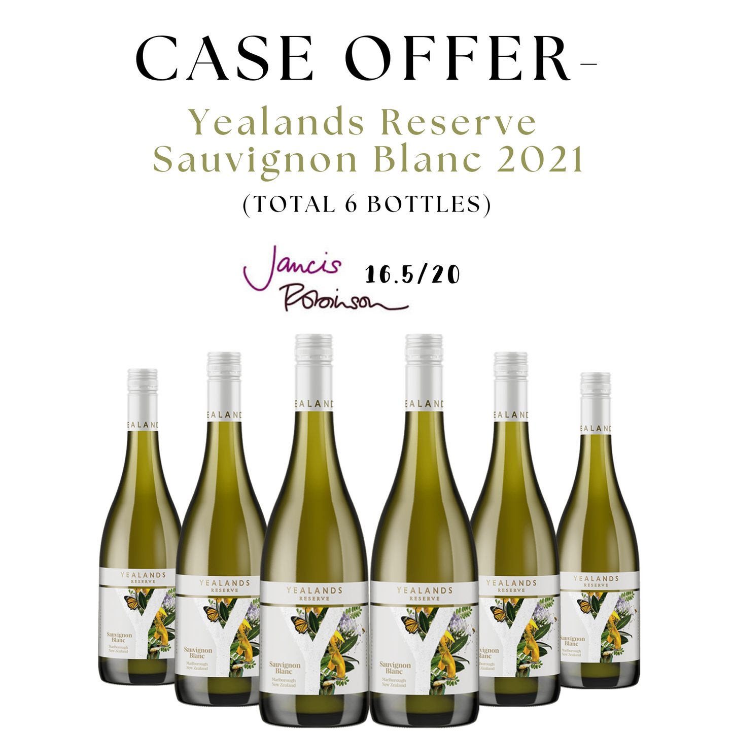 Case Offer - Yealands Reserve Sauvignon Blanc 2024 (6 Bottles)