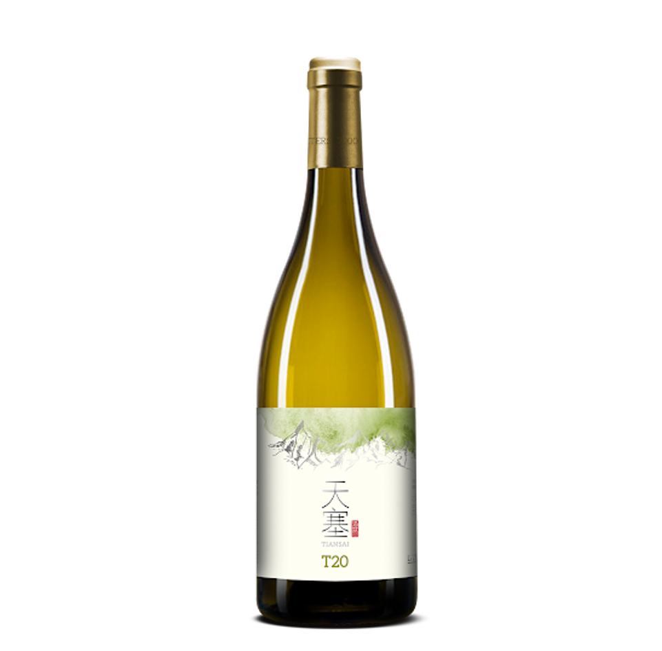 Tiansai Vineyards T20 Chardonnay Dry White Wine 2023 天塞酒莊 T20霞多麗幹白葡萄酒2023