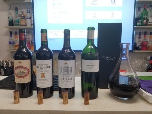 Dourthe Master Class with Damon Yuen (Master Sommeliers) and Elie (Dourthe Representative)