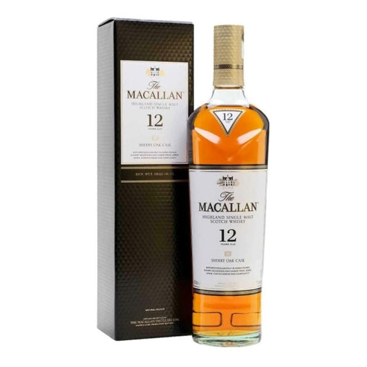The Macallan 12 Yearls Single Malt (Sherry Oak)